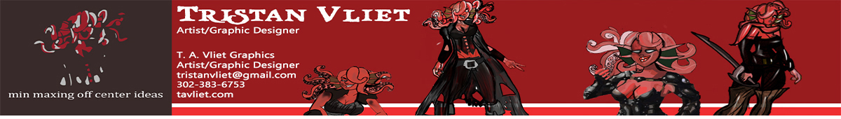 T. A. Graphics - Tristan Vliet Portfolio Banner